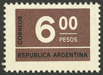 Lot 615 - Argentina general issues -  Guillermo Jalil - Philatino Auction # 2550 ARGENTINA: General sale with lots at very low starts!