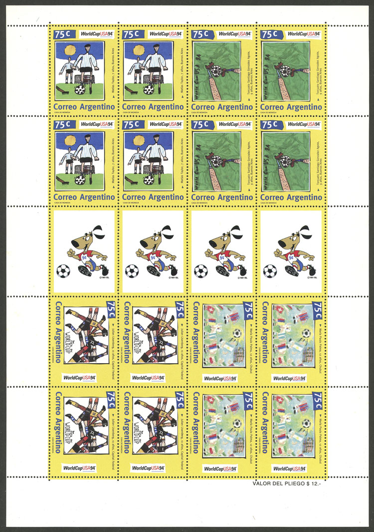 Lot 691 - Argentina general issues - Guillermo Jalil - Philatino Auction # 2550 ARGENTINA: General sale with lots at very low starts! Lot 691 - Argentina general issues - Guillermo Jalil - Philatino Auction # 2550 ARGENTINA: General sale with lots at very low starts!