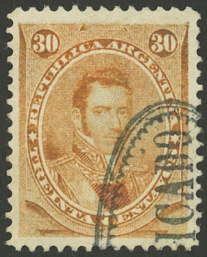Lot 107 - Argentina general issues -  Guillermo Jalil - Philatino Auction # 2550 ARGENTINA: General sale with lots at very low starts!