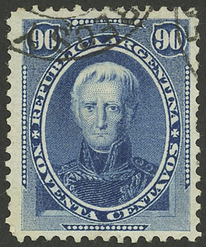 Lot 110 - Argentina general issues -  Guillermo Jalil - Philatino Auction # 2550 ARGENTINA: General sale with lots at very low starts!
