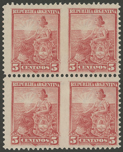 Lot 177 - Argentina general issues -  Guillermo Jalil - Philatino Auction # 2550 ARGENTINA: General sale with lots at very low starts!