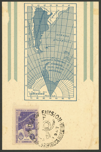 Lot 423 - Argentina general issues -  Guillermo Jalil - Philatino Auction # 2550 ARGENTINA: General sale with lots at very low starts!