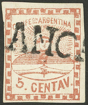 Lot 30 - Argentina confederation - Guillermo Jalil - Philatino Auction # 2550 ARGENTINA: General sale with lots at very low starts! Lot 30 - Argentina confederation - Guillermo Jalil - Philatino Auction # 2550 ARGENTINA: General sale with lots at very low starts!