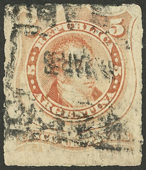Lot 111 - Argentina general issues -  Guillermo Jalil - Philatino Auction # 2550 ARGENTINA: General sale with lots at very low starts!