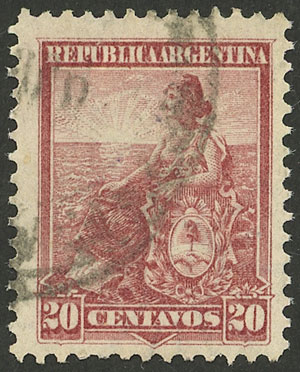 Lot 187 - Argentina general issues -  Guillermo Jalil - Philatino Auction # 2550 ARGENTINA: General sale with lots at very low starts!