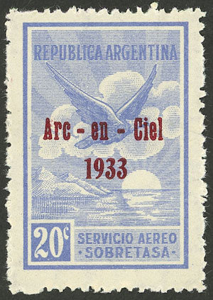 Lot 772 - Argentina private issues -  Guillermo Jalil - Philatino Auction # 2550 ARGENTINA: General sale with lots at very low starts!