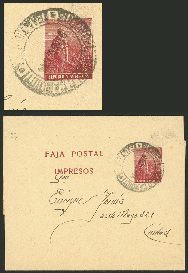 Lot 876 - Argentina postal history -  Guillermo Jalil - Philatino Auction # 2550 ARGENTINA: General sale with lots at very low starts!