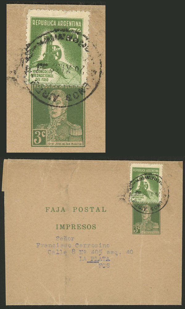 Lot 889 - Argentina postal history -  Guillermo Jalil - Philatino Auction # 2550 ARGENTINA: General sale with lots at very low starts!