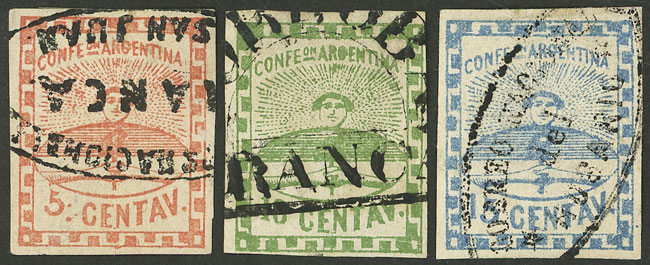 Lot 28 - Argentina confederation - Guillermo Jalil - Philatino Auction # 2550 ARGENTINA: General sale with lots at very low starts! Lot 28 - Argentina confederation - Guillermo Jalil - Philatino Auction # 2550 ARGENTINA: General sale with lots at very low starts!
