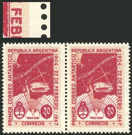 Lot 425 - Argentina general issues -  Guillermo Jalil - Philatino Auction # 2550 ARGENTINA: General sale with lots at very low starts!