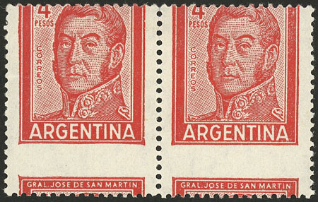 Lot 531 - Argentina general issues -  Guillermo Jalil - Philatino Auction # 2550 ARGENTINA: General sale with lots at very low starts!