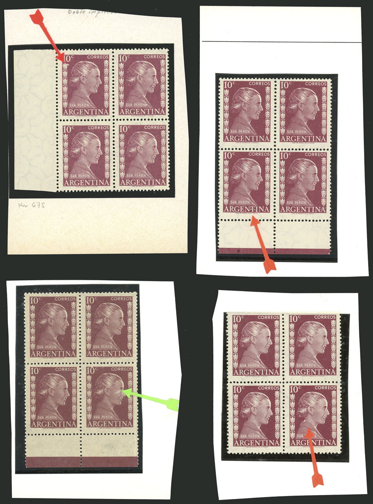 Lot 461 - Argentina general issues - Guillermo Jalil - Philatino Auction # 2550 ARGENTINA: General sale with lots at very low starts! Lot 461 - Argentina general issues - Guillermo Jalil - Philatino Auction # 2550 ARGENTINA: General sale with lots at very low starts!