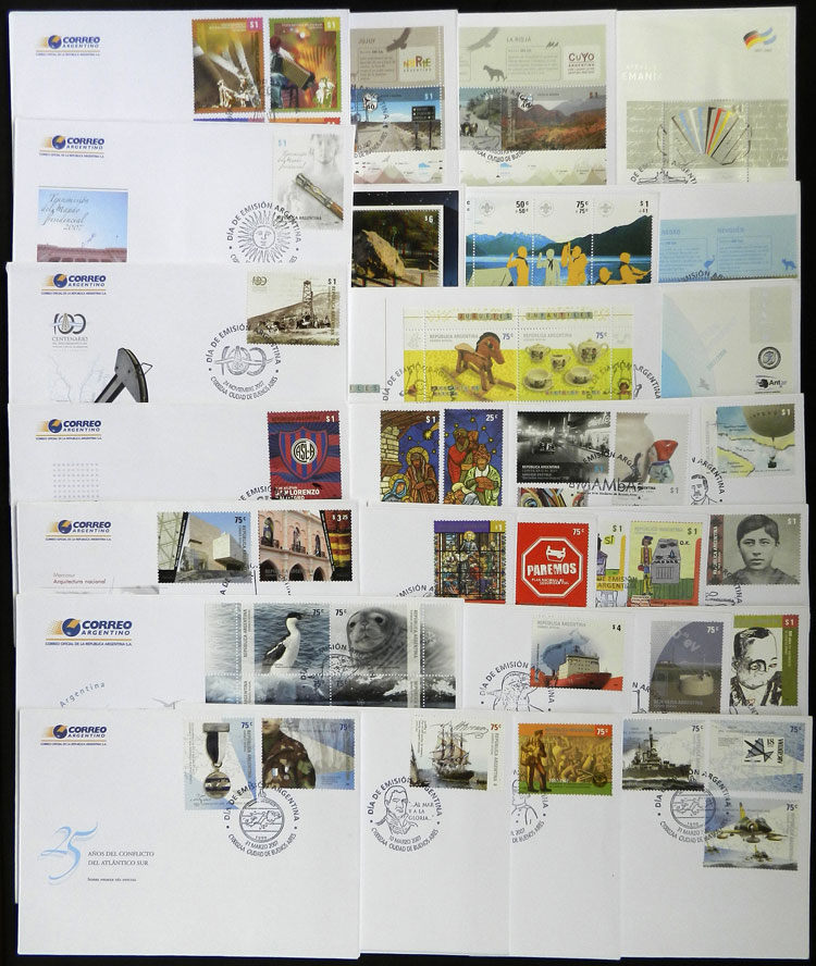 Lot 742 - Argentina general issues - Guillermo Jalil - Philatino Auction # 2550 ARGENTINA: General sale with lots at very low starts! Lot 742 - Argentina general issues - Guillermo Jalil - Philatino Auction # 2550 ARGENTINA: General sale with lots at very low starts!