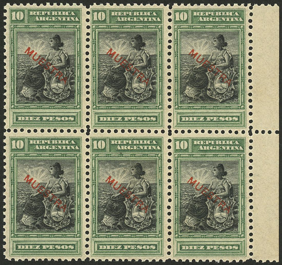 Lot 183 - Argentina general issues -  Guillermo Jalil - Philatino Auction # 2550 ARGENTINA: General sale with lots at very low starts!