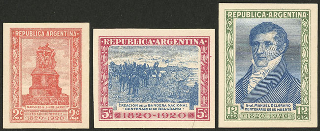 Lot 226 - Argentina general issues -  Guillermo Jalil - Philatino Auction # 2550 ARGENTINA: General sale with lots at very low starts!