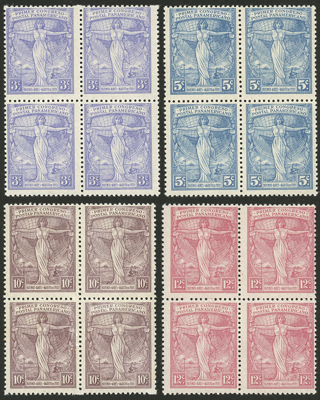 Lot 231 - Argentina general issues -  Guillermo Jalil - Philatino Auction # 2550 ARGENTINA: General sale with lots at very low starts!