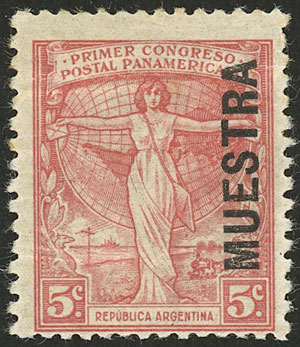 Lot 232 - Argentina general issues -  Guillermo Jalil - Philatino Auction # 2550 ARGENTINA: General sale with lots at very low starts!