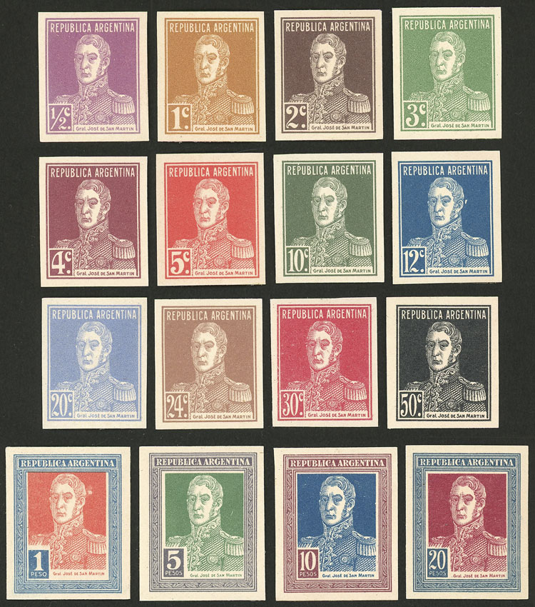 Lot 236 - Argentina general issues -  Guillermo Jalil - Philatino Auction # 2550 ARGENTINA: General sale with lots at very low starts!