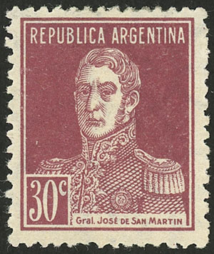 Lot 247 - Argentina general issues -  Guillermo Jalil - Philatino Auction # 2550 ARGENTINA: General sale with lots at very low starts!