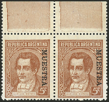 Lot 300 - Argentina general issues -  Guillermo Jalil - Philatino Auction # 2550 ARGENTINA: General sale with lots at very low starts!