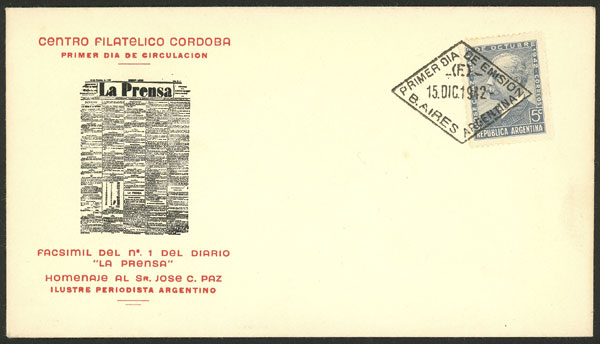 Lot 362 - Argentina general issues - Guillermo Jalil - Philatino Auction # 2550 ARGENTINA: General sale with lots at very low starts! Lot 362 - Argentina general issues - Guillermo Jalil - Philatino Auction # 2550 ARGENTINA: General sale with lots at very low starts!