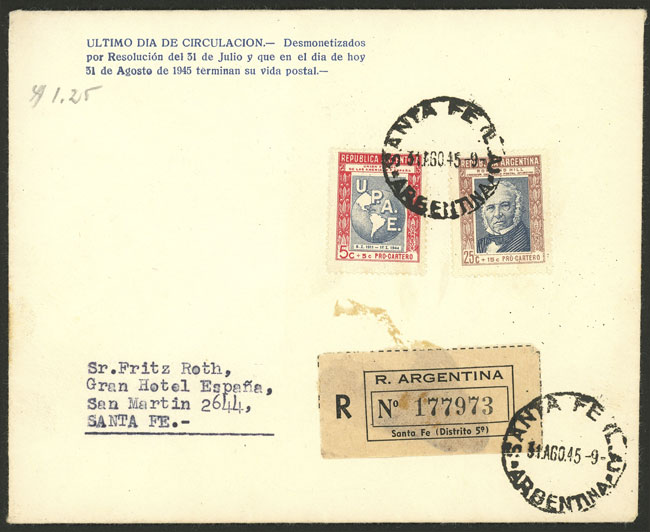 Lot 391 - Argentina general issues - Guillermo Jalil - Philatino Auction # 2550 ARGENTINA: General sale with lots at very low starts! Lot 391 - Argentina general issues - Guillermo Jalil - Philatino Auction # 2550 ARGENTINA: General sale with lots at very low starts!