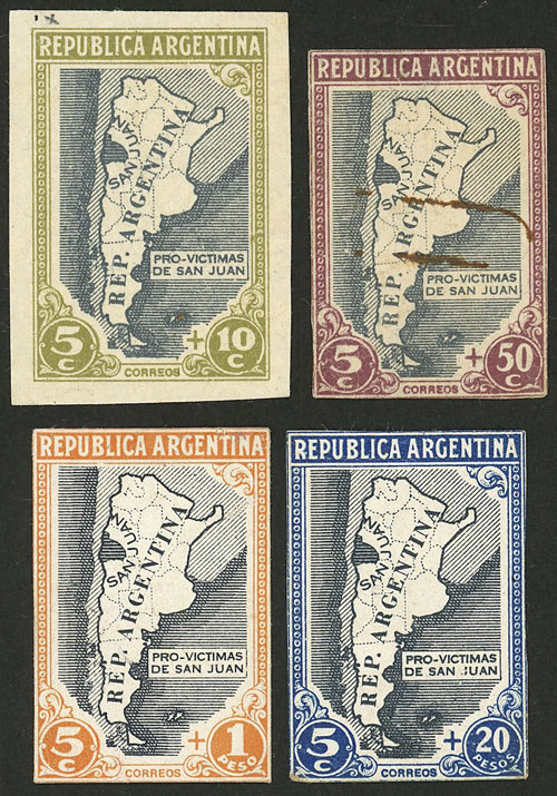 Lot 394 - Argentina general issues - Guillermo Jalil - Philatino Auction # 2550 ARGENTINA: General sale with lots at very low starts! Lot 394 - Argentina general issues - Guillermo Jalil - Philatino Auction # 2550 ARGENTINA: General sale with lots at very low starts!