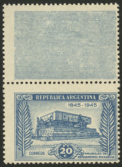 Lot 406 - Argentina general issues -  Guillermo Jalil - Philatino Auction # 2550 ARGENTINA: General sale with lots at very low starts!