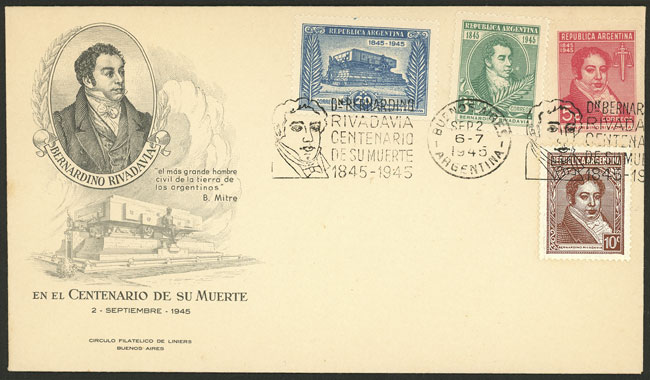 Lot 402 - Argentina general issues -  Guillermo Jalil - Philatino Auction # 2550 ARGENTINA: General sale with lots at very low starts!