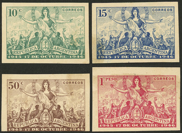 Lot 416 - Argentina general issues -  Guillermo Jalil - Philatino Auction # 2550 ARGENTINA: General sale with lots at very low starts!