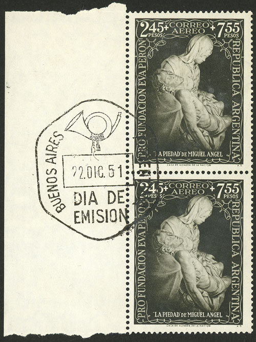 Lot 446 - Argentina general issues - Guillermo Jalil - Philatino Auction # 2550 ARGENTINA: General sale with lots at very low starts! Lot 446 - Argentina general issues - Guillermo Jalil - Philatino Auction # 2550 ARGENTINA: General sale with lots at very low starts!