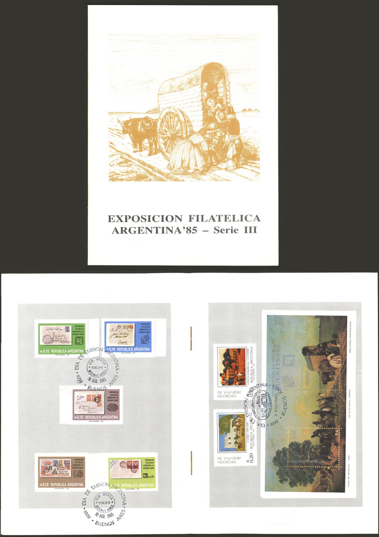 Lot 652 - Argentina general issues - Guillermo Jalil - Philatino Auction # 2550 ARGENTINA: General sale with lots at very low starts! Lot 652 - Argentina general issues - Guillermo Jalil - Philatino Auction # 2550 ARGENTINA: General sale with lots at very low starts!
