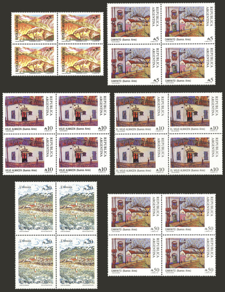 Lot 660 - Argentina general issues - Guillermo Jalil - Philatino Auction # 2550 ARGENTINA: General sale with lots at very low starts! Lot 660 - Argentina general issues - Guillermo Jalil - Philatino Auction # 2550 ARGENTINA: General sale with lots at very low starts!