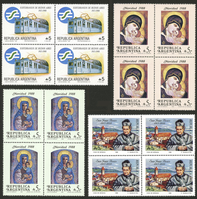 Lot 664 - Argentina general issues - Guillermo Jalil - Philatino Auction # 2550 ARGENTINA: General sale with lots at very low starts! Lot 664 - Argentina general issues - Guillermo Jalil - Philatino Auction # 2550 ARGENTINA: General sale with lots at very low starts!