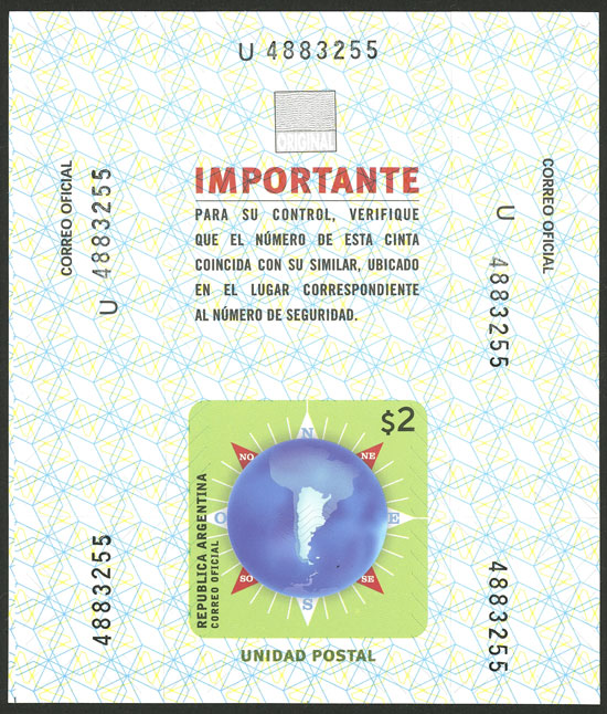 Lot 826 - Argentina parcel post seals - Guillermo Jalil - Philatino Auction # 2550 ARGENTINA: General sale with lots at very low starts! Lot 826 - Argentina parcel post seals - Guillermo Jalil - Philatino Auction # 2550 ARGENTINA: General sale with lots at very low starts!