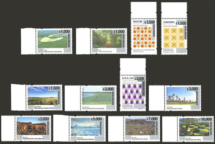 Lot 762 - Argentina general issues -  Guillermo Jalil - Philatino Auction # 2550 ARGENTINA: General sale with lots at very low starts!