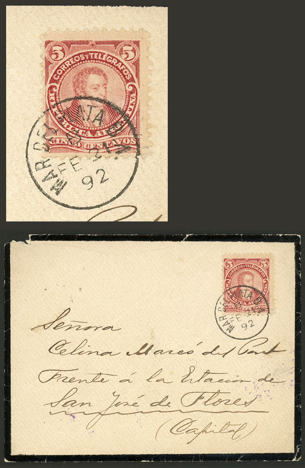 Lot 868 - Argentina postal history - Guillermo Jalil - Philatino Auction # 2550 ARGENTINA: General sale with lots at very low starts! Lot 868 - Argentina postal history - Guillermo Jalil - Philatino Auction # 2550 ARGENTINA: General sale with lots at very low starts!