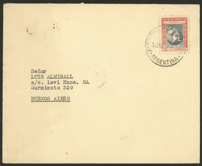 Lot 897 - Argentina postal history -  Guillermo Jalil - Philatino Auction # 2550 ARGENTINA: General sale with lots at very low starts!