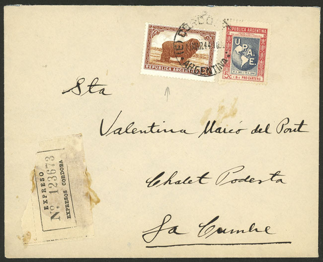 Lot 899 - Argentina postal history -  Guillermo Jalil - Philatino Auction # 2550 ARGENTINA: General sale with lots at very low starts!
