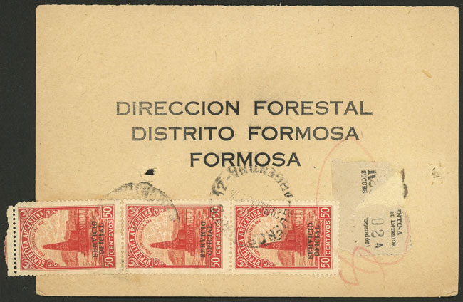 Lot 895 - Argentina postal history -  Guillermo Jalil - Philatino Auction # 2550 ARGENTINA: General sale with lots at very low starts!
