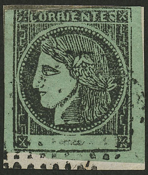 Lot 22 - Argentina corrientes -  Guillermo Jalil - Philatino Auction # 2550 ARGENTINA: General sale with lots at very low starts!