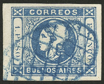 Lot 9 - Argentina cabecitas -  Guillermo Jalil - Philatino Auction # 2550 ARGENTINA: General sale with lots at very low starts!