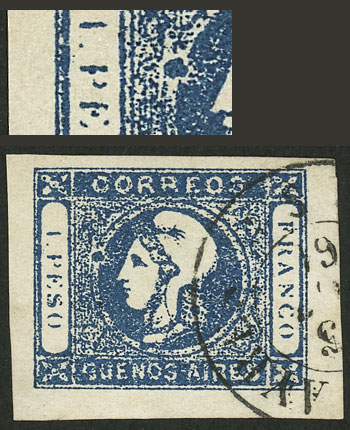 Lot 17 - Argentina cabecitas -  Guillermo Jalil - Philatino Auction # 2550 ARGENTINA: General sale with lots at very low starts!