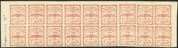 Lot 31 - Argentina confederation - Guillermo Jalil - Philatino Auction # 2550 ARGENTINA: General sale with lots at very low starts! Lot 31 - Argentina confederation - Guillermo Jalil - Philatino Auction # 2550 ARGENTINA: General sale with lots at very low starts!