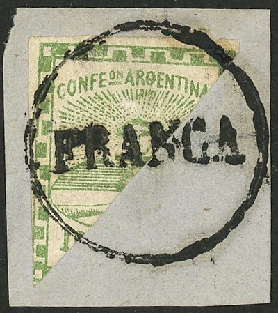 Lot 35 - Argentina confederation - Guillermo Jalil - Philatino Auction # 2550 ARGENTINA: General sale with lots at very low starts! Lot 35 - Argentina confederation - Guillermo Jalil - Philatino Auction # 2550 ARGENTINA: General sale with lots at very low starts!
