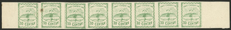 Lot 39 - Argentina confederation - Guillermo Jalil - Philatino Auction # 2550 ARGENTINA: General sale with lots at very low starts! Lot 39 - Argentina confederation - Guillermo Jalil - Philatino Auction # 2550 ARGENTINA: General sale with lots at very low starts!
