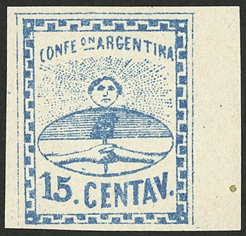Lot 40 - Argentina confederation - Guillermo Jalil - Philatino Auction # 2550 ARGENTINA: General sale with lots at very low starts! Lot 40 - Argentina confederation - Guillermo Jalil - Philatino Auction # 2550 ARGENTINA: General sale with lots at very low starts!