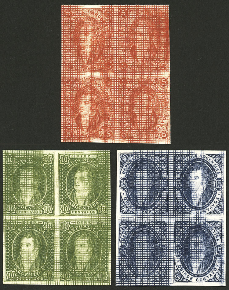 Lot 81 - Argentina rivadavias - Guillermo Jalil - Philatino Auction # 2550 ARGENTINA: General sale with lots at very low starts! Lot 81 - Argentina rivadavias - Guillermo Jalil - Philatino Auction # 2550 ARGENTINA: General sale with lots at very low starts!