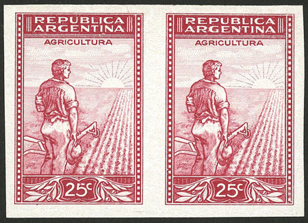 Lot 284 - Argentina general issues -  Guillermo Jalil - Philatino Auction # 2550 ARGENTINA: General sale with lots at very low starts!