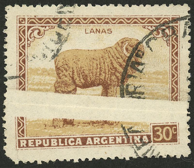 Lot 326 - Argentina general issues -  Guillermo Jalil - Philatino Auction # 2550 ARGENTINA: General sale with lots at very low starts!